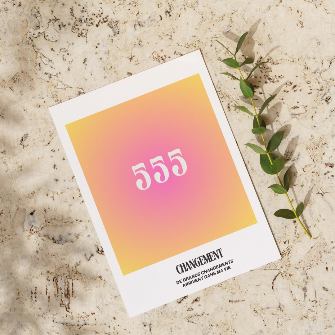 Carte Angel Number 555 – Changement